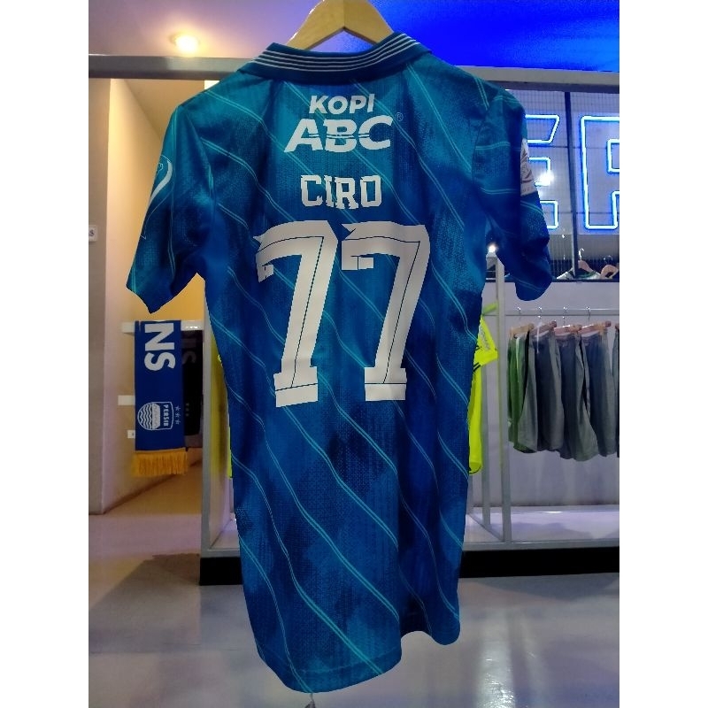 [ORI] Jersey Persib 2023/2024 Home Supporter Edition versi Final MDT 2nd Leg (BNWT)(Medium)(CIRO 77)