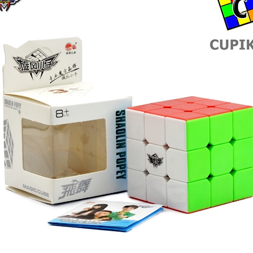 Potongan Rubik 3x3 Cyclone Boys 56mm shaolin popey Original