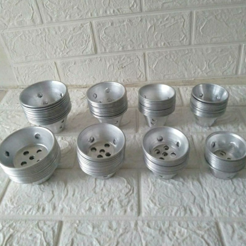 PROMO BESAR Cetakan Bolu Kukus Mekar Terlengkap Pendek Dan Tinggi Semua Ukuran Harga Satuan