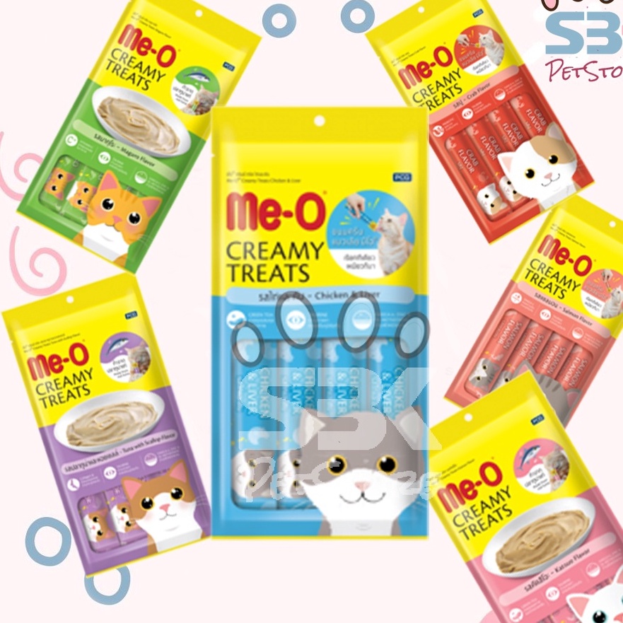 Murah Meo Creamy Treats Snack Kucing MeO Cemilan Kucing 6gr