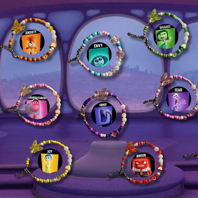 Inside out bracelet & gelang inside out | by se.nada.st