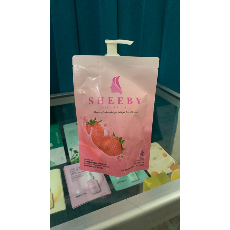 Sheeby Beauty Pemutih Badan Minuman Collagen Drink Ori Sheeby Beauty Colagen Sheby Shebby Shaby Shab
