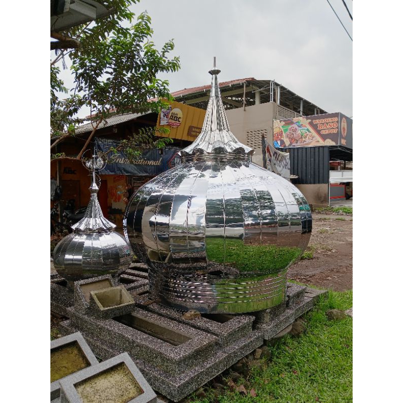 Kubah Masjid Ukuran 2 Meter Besar Badan