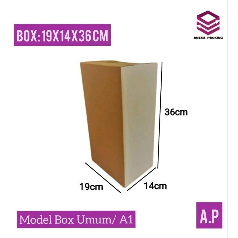 

Box 19x14x36cm/kardus/Hampers (anggrek)/paking