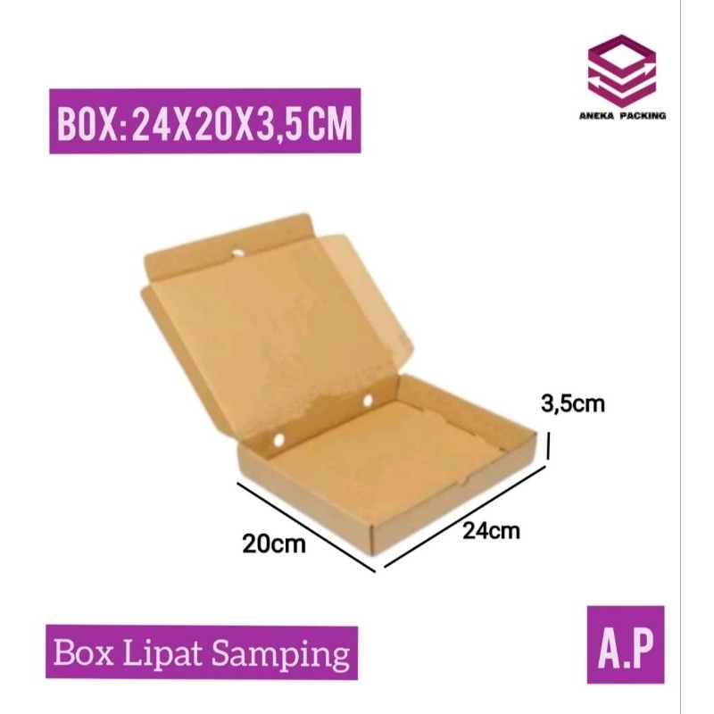 

Box 24x20x3,5 cm(Boban)/Kardus/Hampers/Packaging