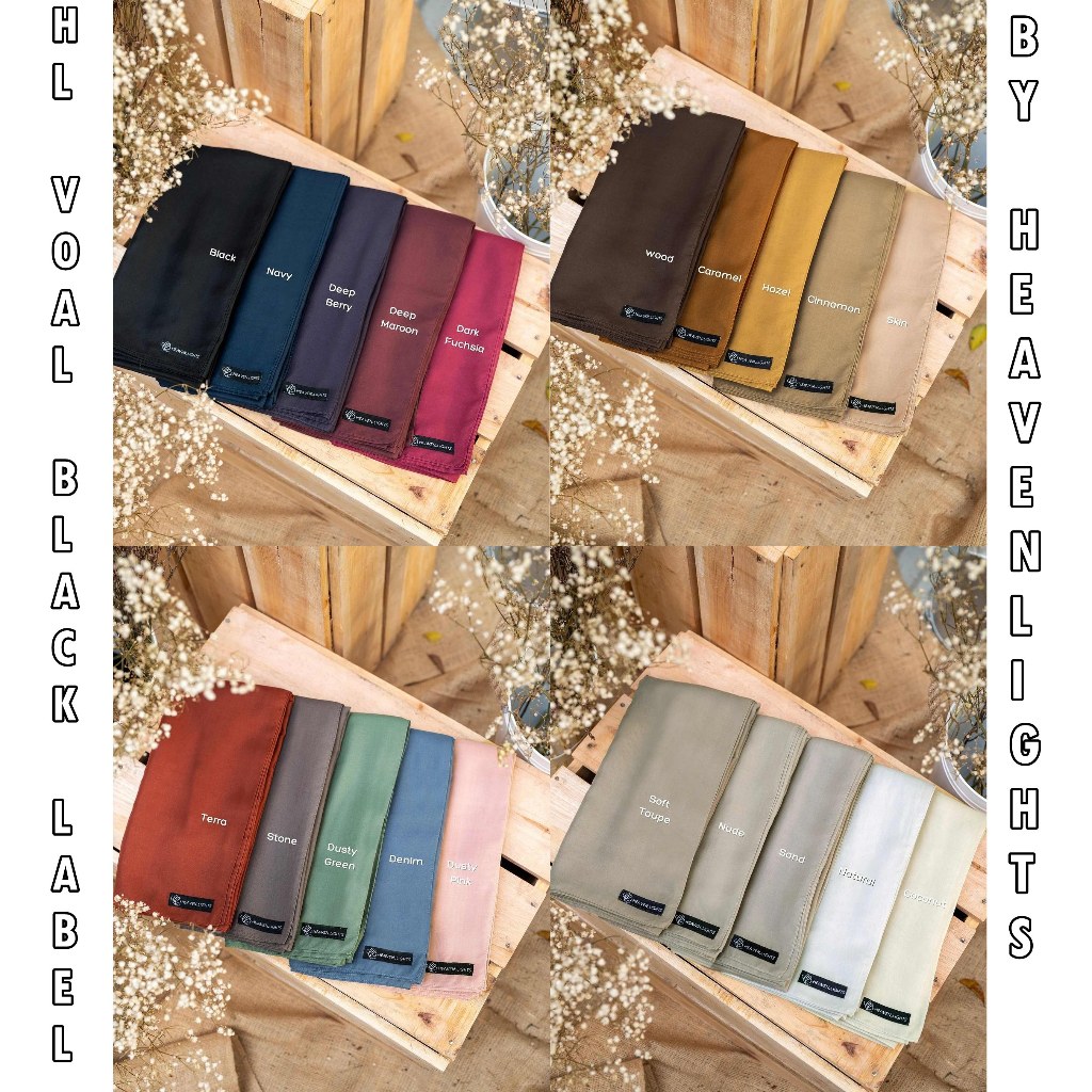 HL VOAL BY HEAVEN LIGHTS ALL COLOUR (BLACK LABEL)