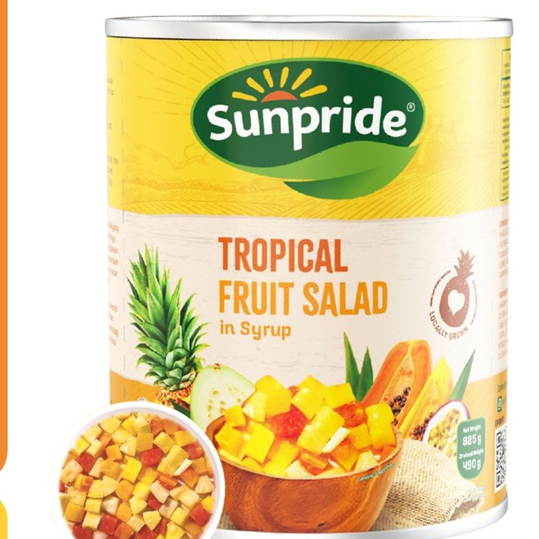 

SUNPRIDE TROPICAL FRUIT SALAD TERBAIK 825 GRAM