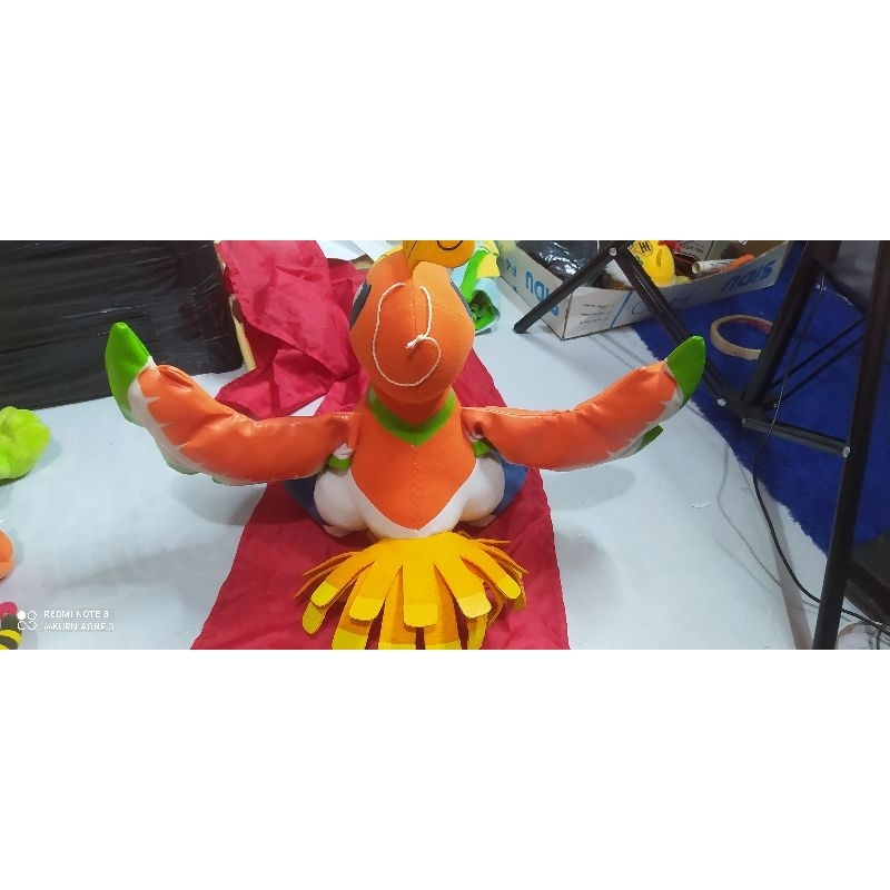 Boneka Pokemon Hooh Besar