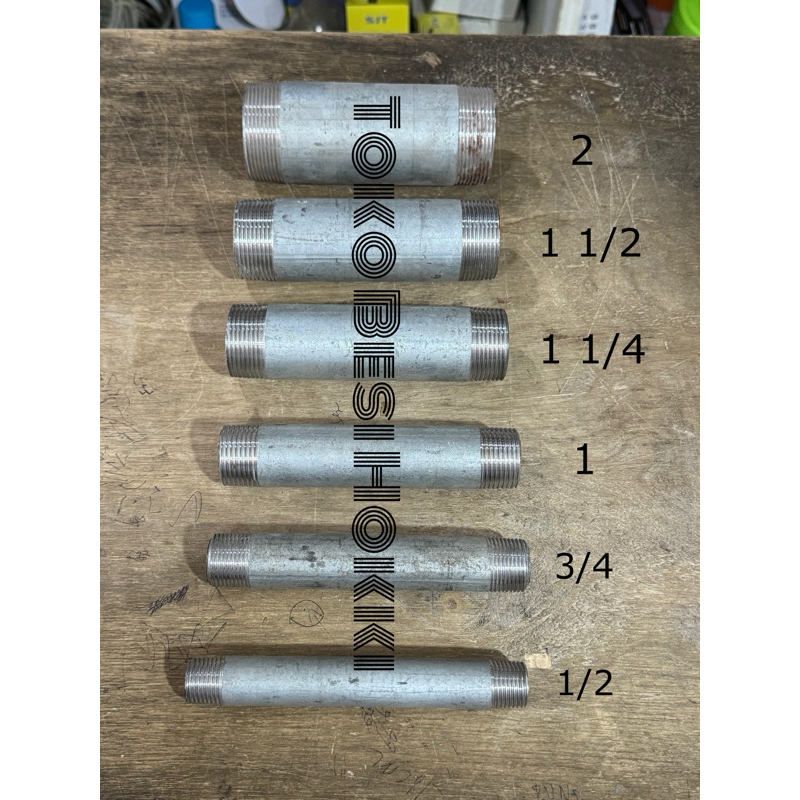 Kniting Pipa Besi / Koneting Pipa Besi / Sambungan Pipa Besi ( 1 1/2 Inc )