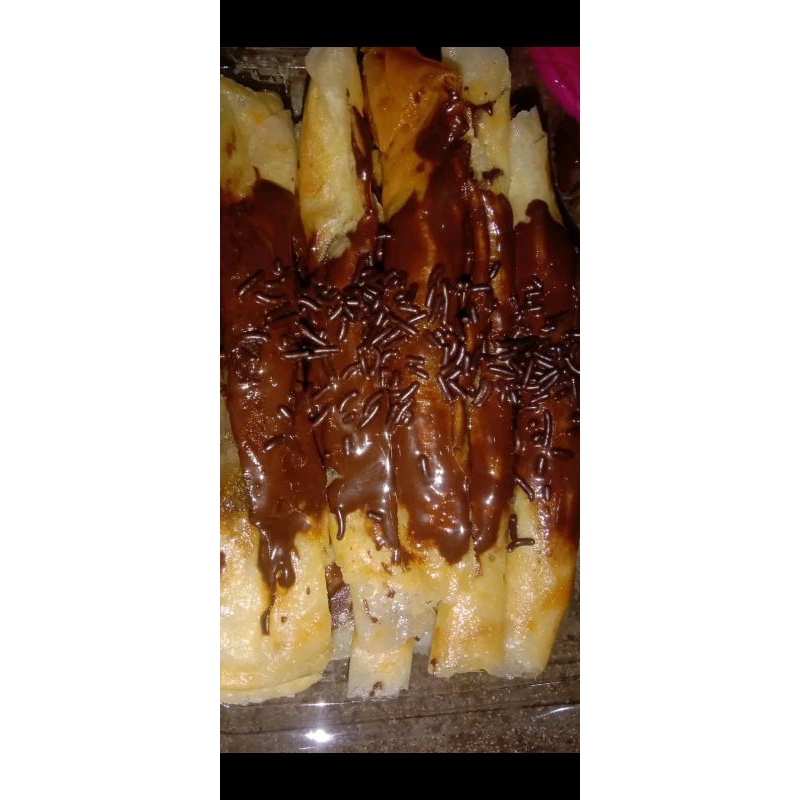 

pisang coklat lumer/piscok lumer coklat