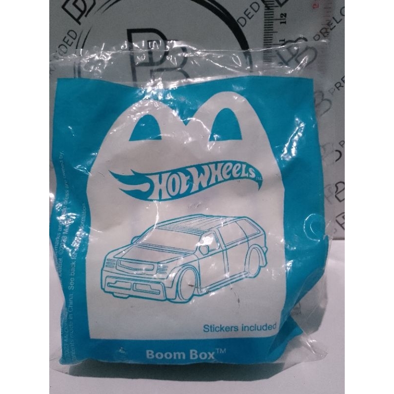 McDonald's Happy Meal- Hot Wheels Boom Box