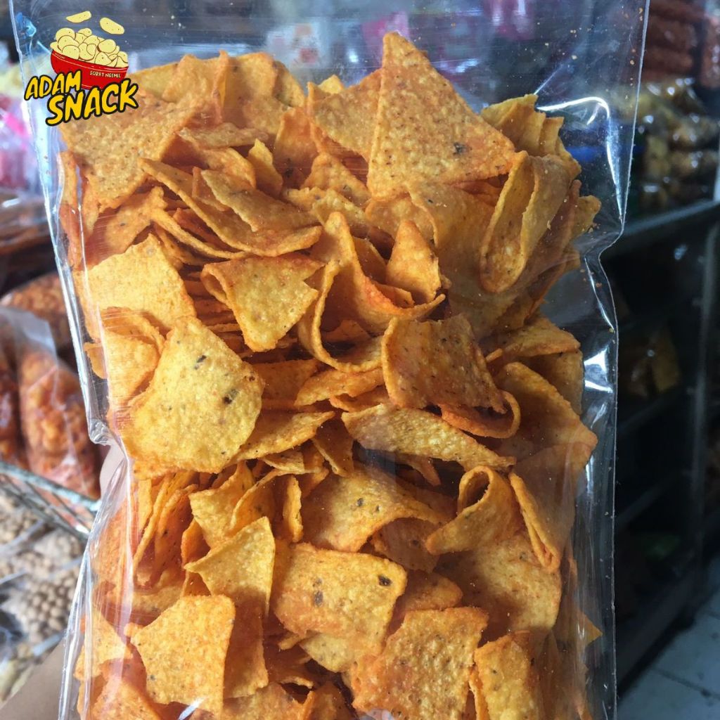 

tortilla tess jagung 175gr pedas gurih crispy cod dan sameday
