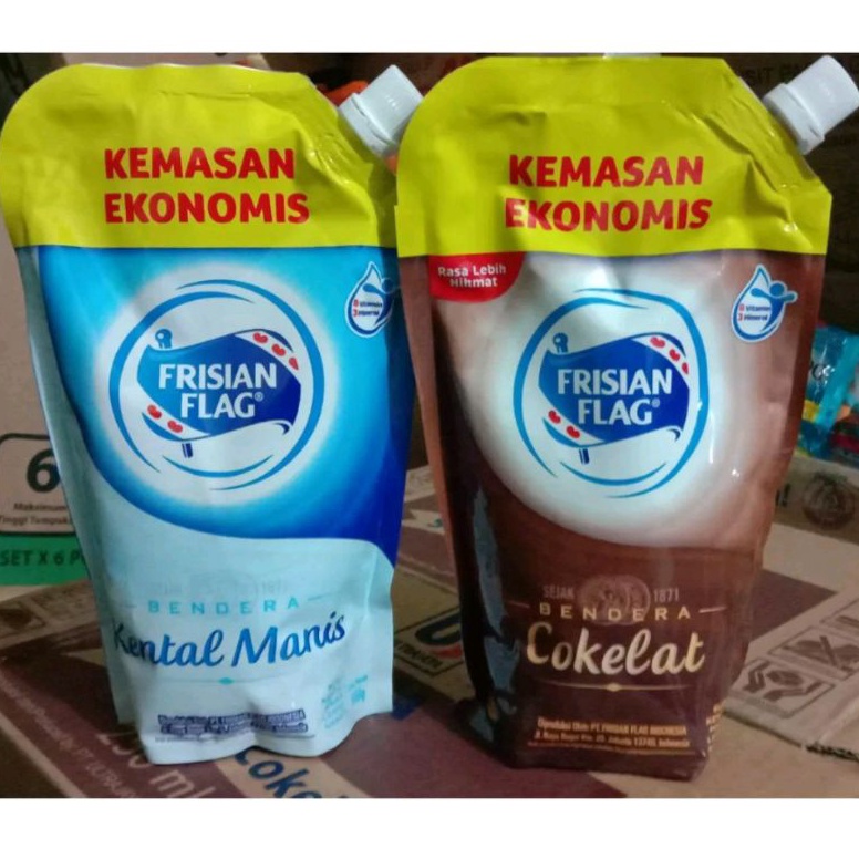 

Stok Banyak Frisian Flag susu kental manis 545gr pouch I79