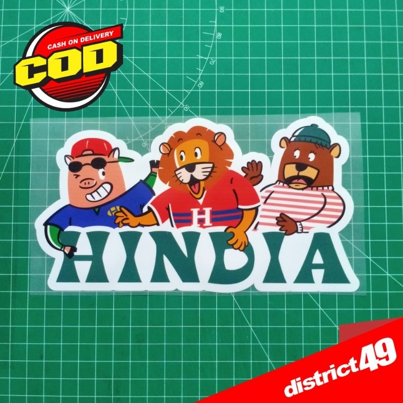 Sablon DTF HINDIA - Sablon Kaos Sweater Jaket Topi dll
