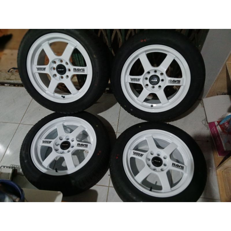 [PROMO] VELG TE37 R 15 + BAN champiro SX2