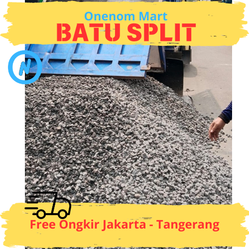 Batu Split Bak 7 Kubik Gratis Ongkir