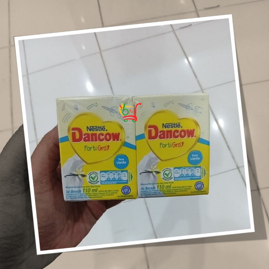 

4PCS Dancow Vanilla FortiGro Susu Cair Vanila dari Dancow