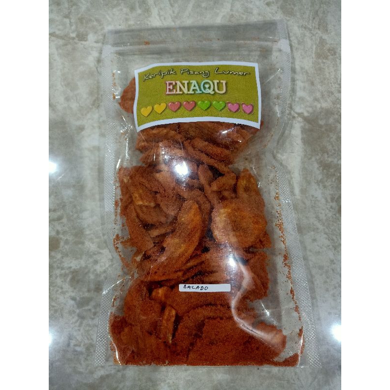 

Keripik Pisang Lumer ENAQU Balado