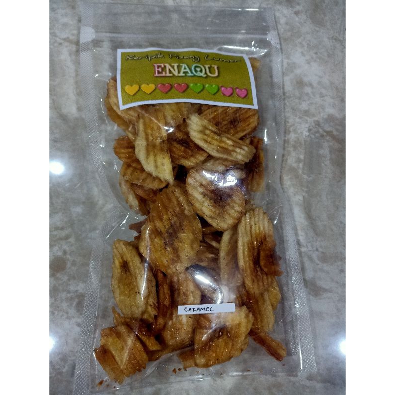 

Keripik Pisang Lumer ENAQU Caramel