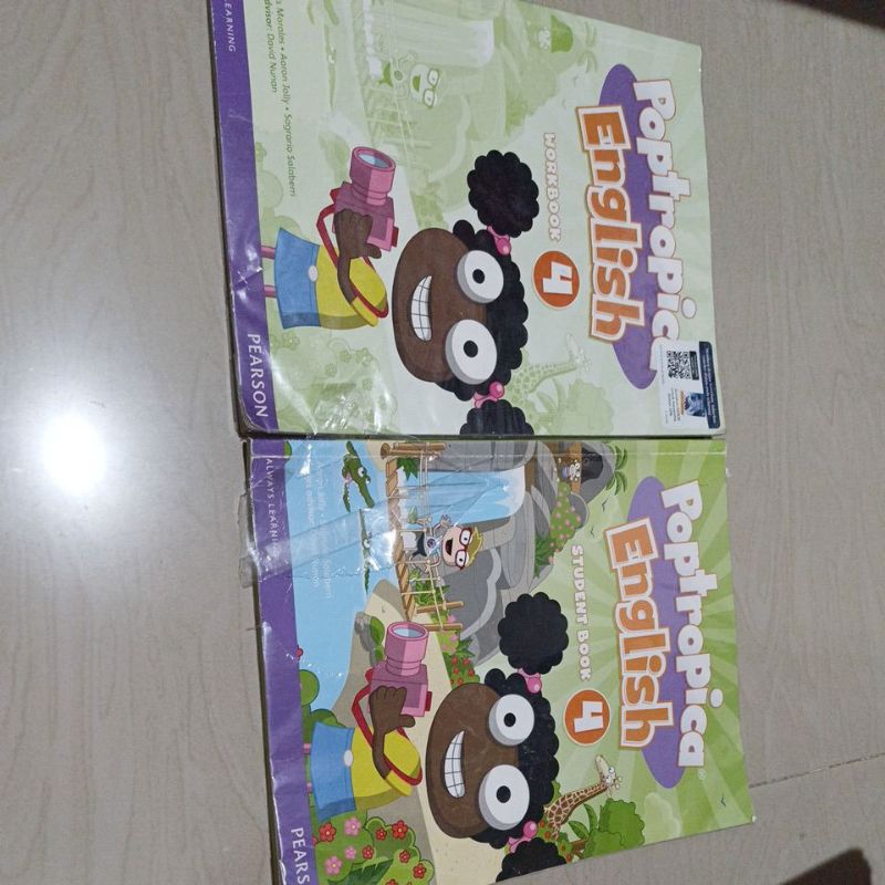

buku bahasa inggris kelas 4 SD poptropica English bekas/second