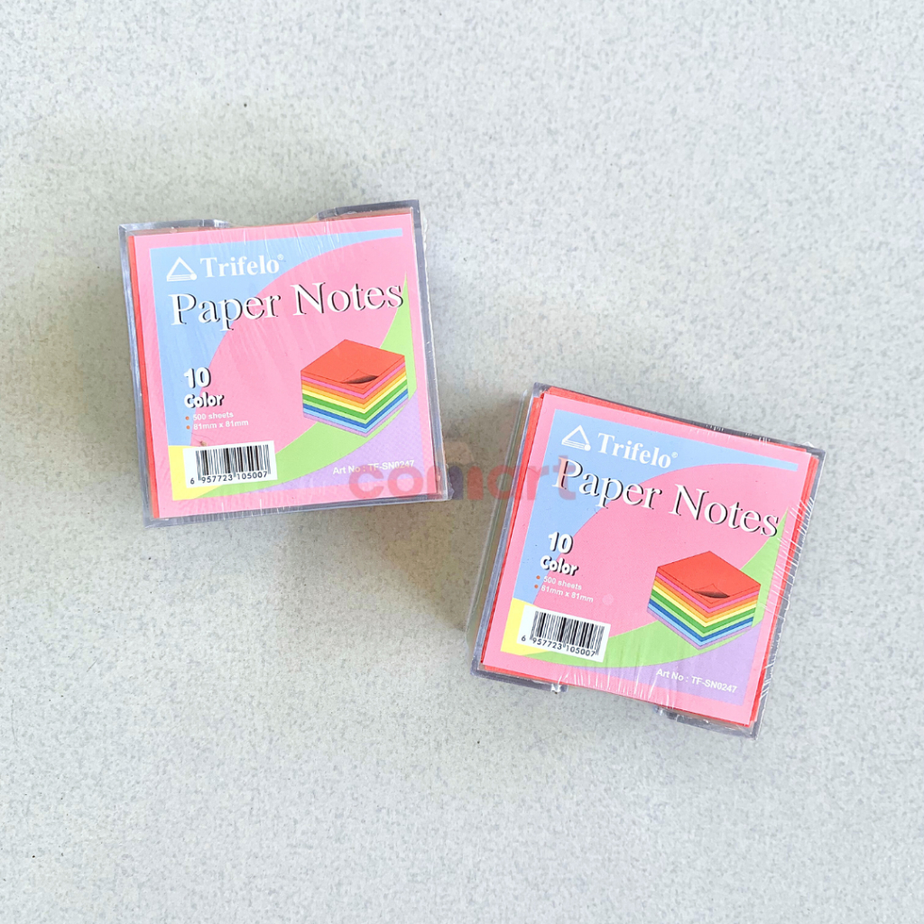 

500Lembar Paper Notes Morandi Color 10 Warna - Notes Trifelo TF-SN0247 - Catatan 10 warna 500 lembar Tanpa Perekat