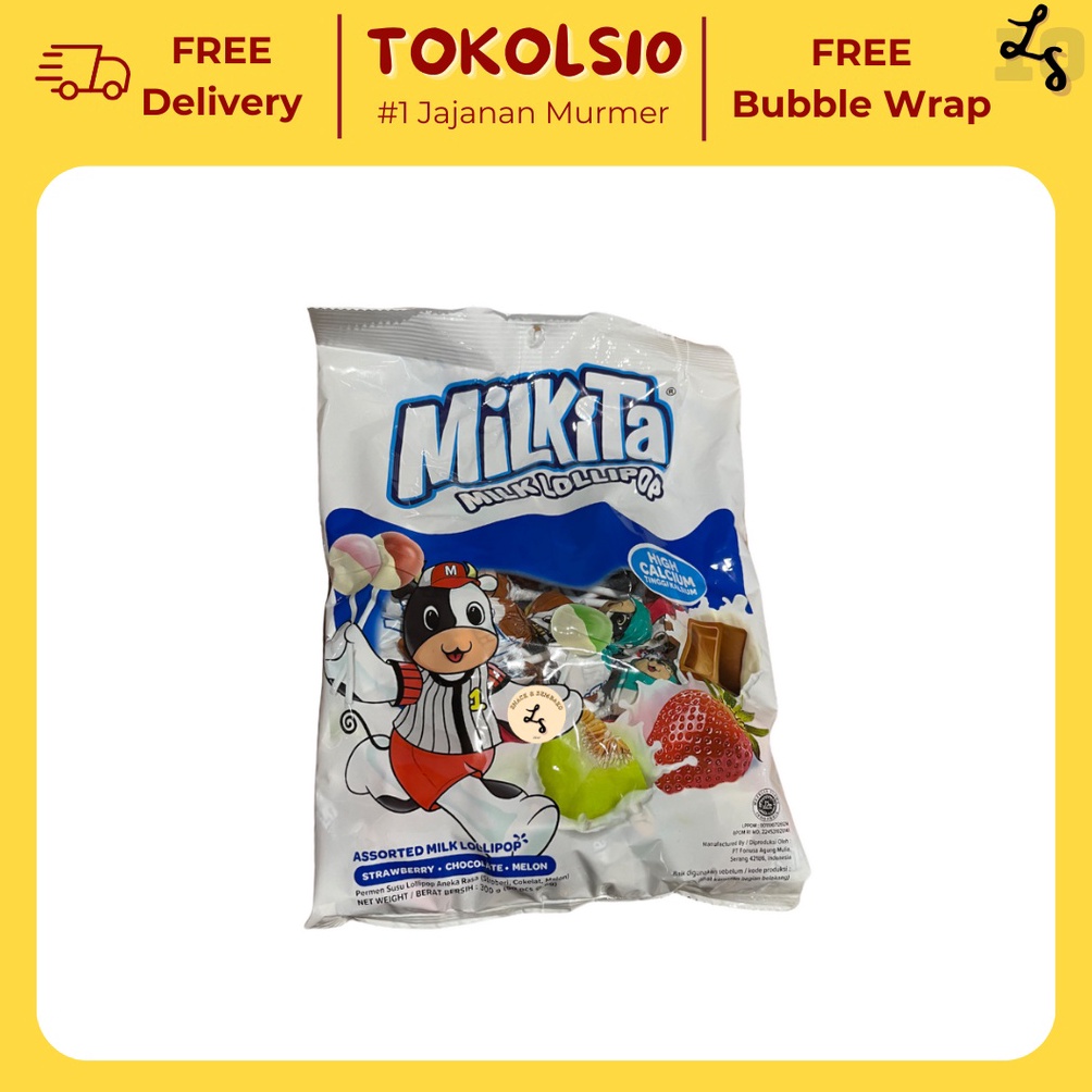 

Sale Milkita Assorted Milk Lollipop Refill Isi 4 pcs Rasa Mix I97