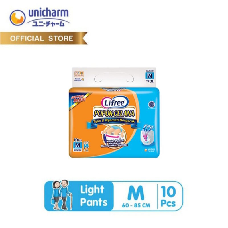 LIFREE Popok Celana M-10/Popok Dewasa Celana