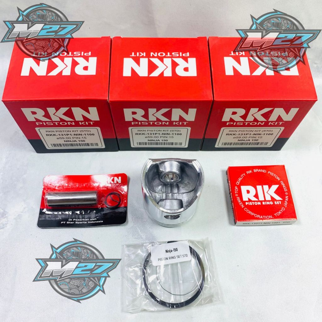 PISTON NINJA 2 TAK 150 R RR S SS RKN 25 75 50 RACING M27