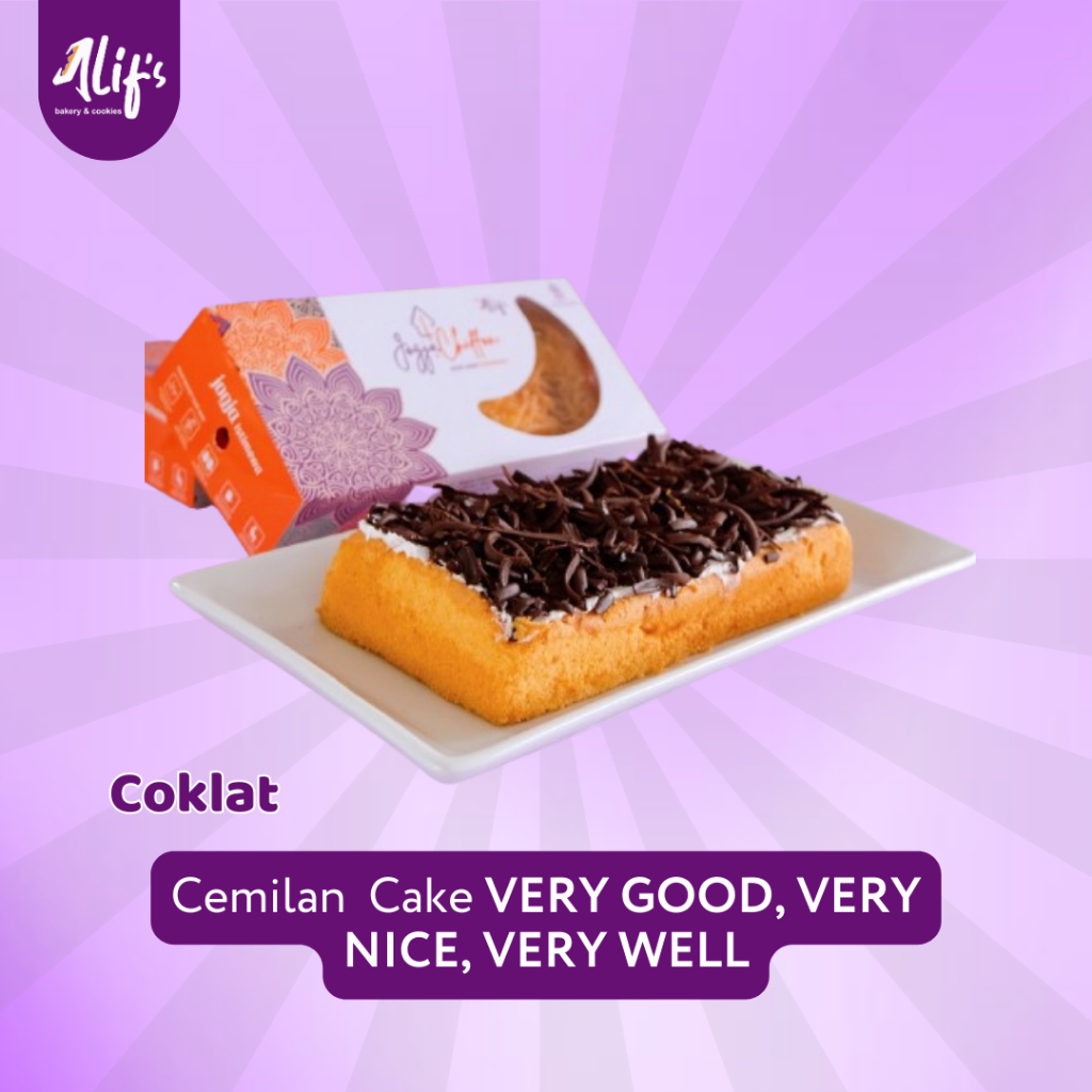 

Cemilan Kue Chiffon Cake Topping Alifs Bakery and Cookies Official