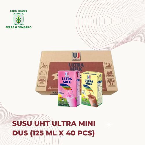 

Susu UHT Ultra Mini DUS (125 ml x 40 pcs)