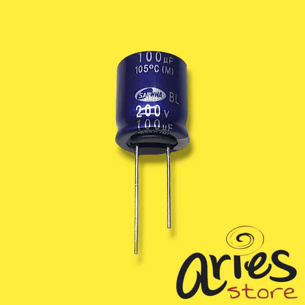 ELCO 100uf 200v SAMWHA