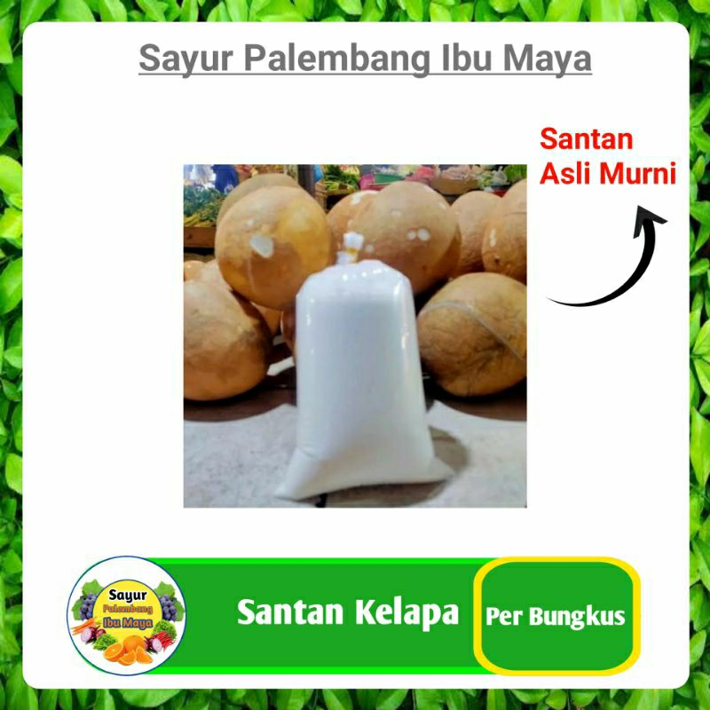 

Santan Kelapa Asli Murni - Palembang