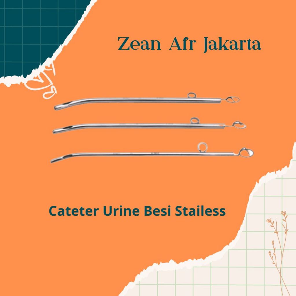 Kateter Urin Cateter Besi stainless steel Catheter U