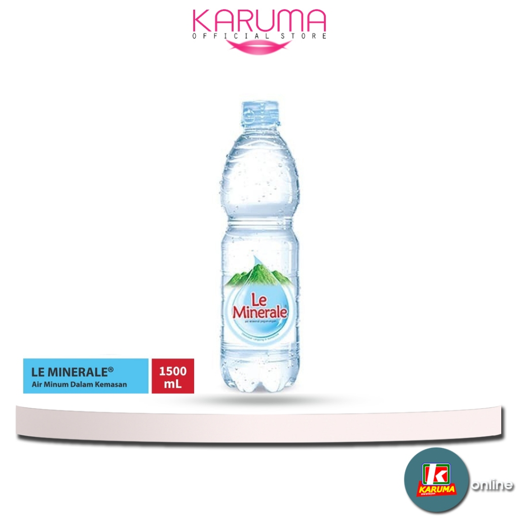 

LE MINERALE 1500 ML | AIR MINUM DALAM KEMASAN 1500 ML