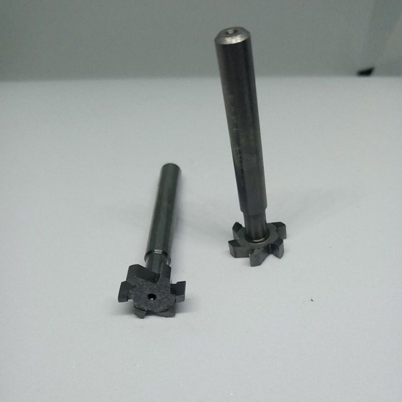 T SLOT diameter 14mm tebal 4mm carbide seken bekas 14x4