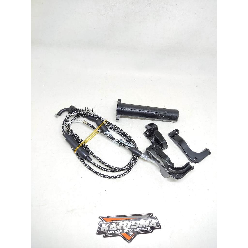 Gas Spontan Daytona pnp 2T/ RX King Black Serat