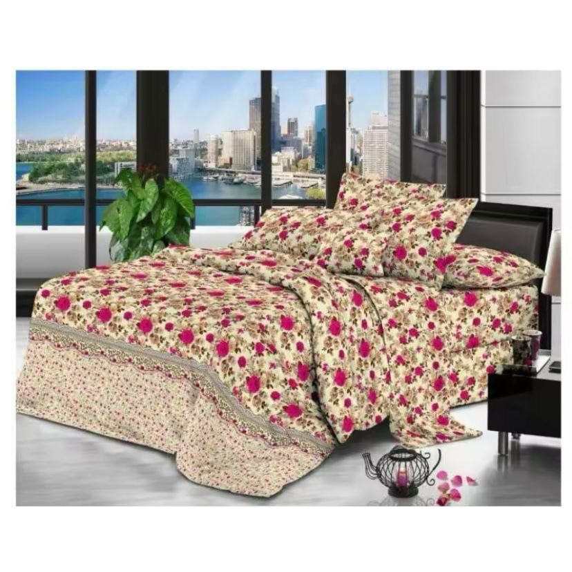 SPREI MURAH BAHAN BON1TA (BELI 1 DAPAT SARUNG BANTAL & GULING) SEPREI PROMO TERLARIS KATUN PREMIUM H