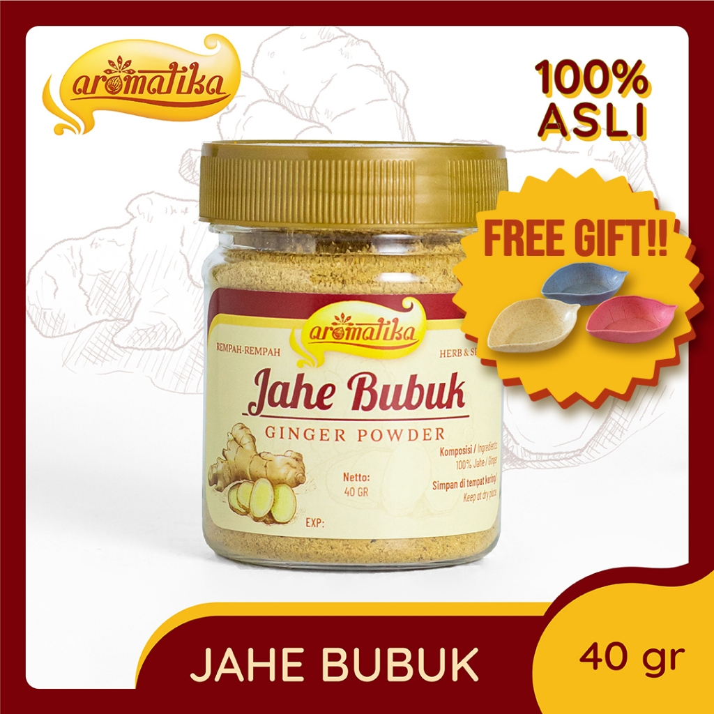 

[Gratis Tempat Sambal Cantik] Jahe Putih Bubuk Aromatika (100% asli): Bubuk Jahe Wangi dan Menyegarkan untuk Masakan Asia yang kaya Rasa