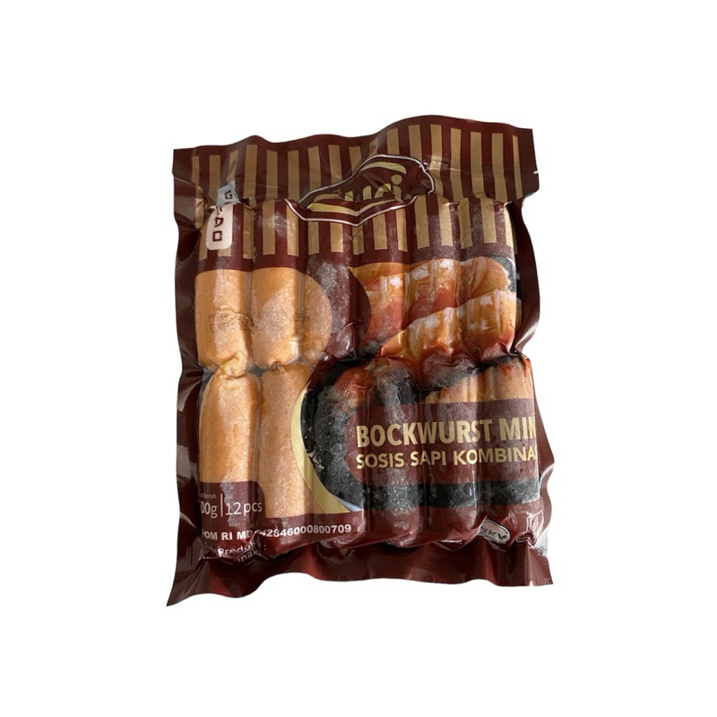 

Suri Sosis Bockwurst 500gr isi 12