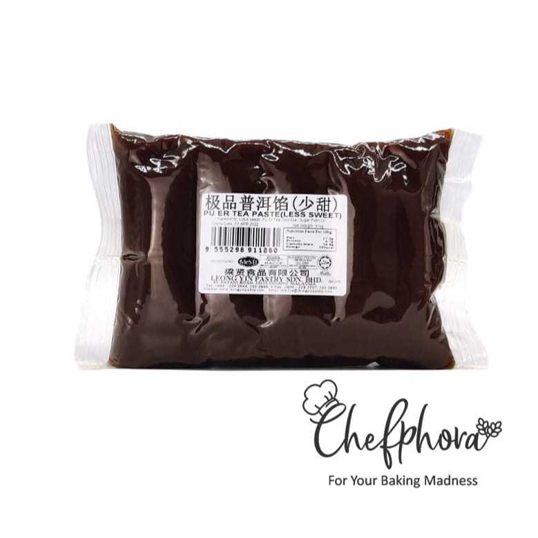 

Isian Mooncake Kue Bulan Pu Er Tea Lotus Less Sweet Puer Tea Lien Yong Malaysia 1KG LEONG YIN