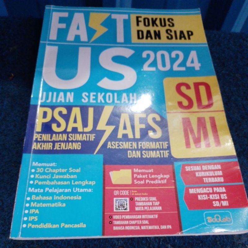 BUKU FOKUS DAN SIAP US / UJIAN SEKOLAH SD/MI 2024