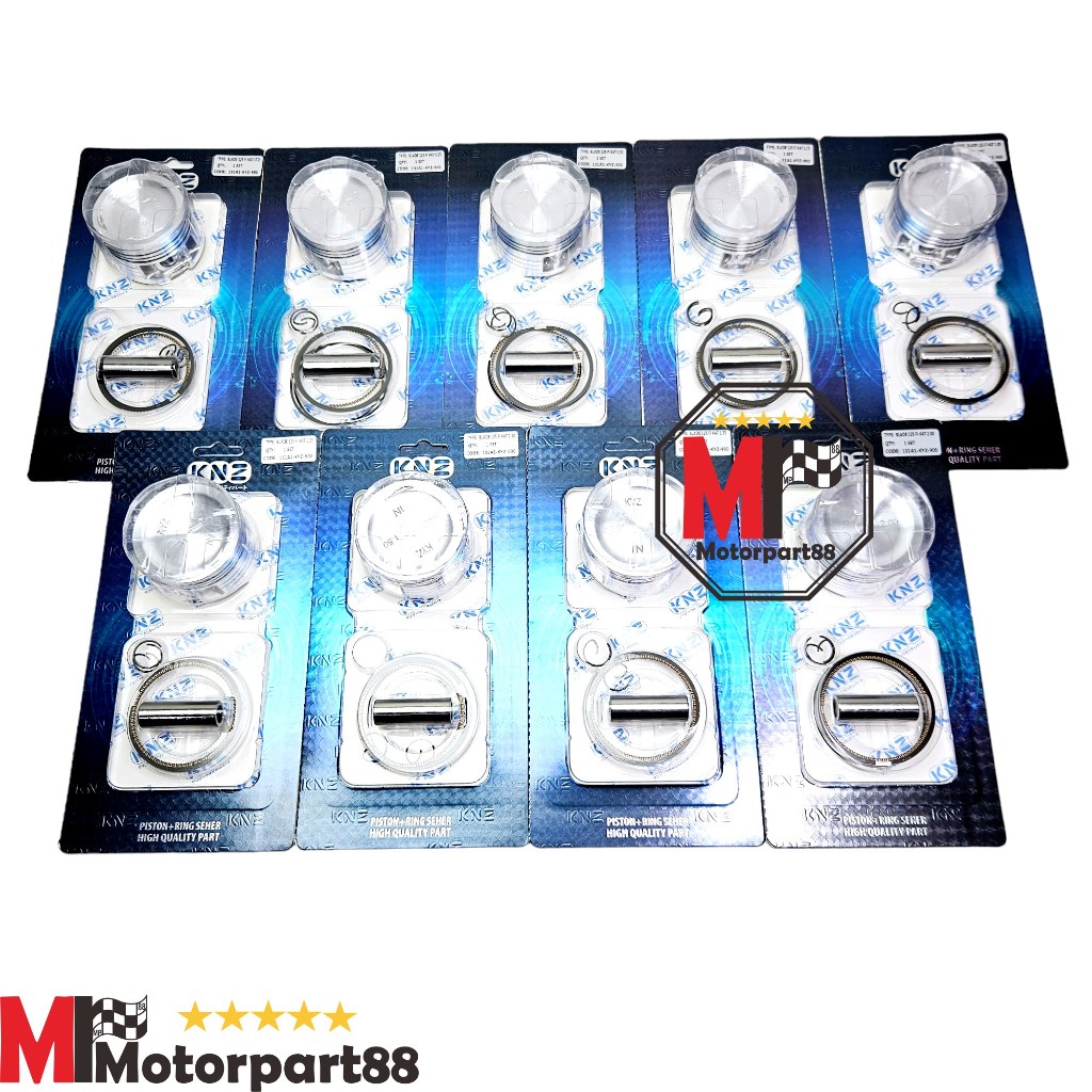 PISTON KIT + RING SEHER PAKET BLADE 125 FI KYZ K47 SUPRA X 125 HELM IN FI INJEKSI KNZ OS STD 25 50 7