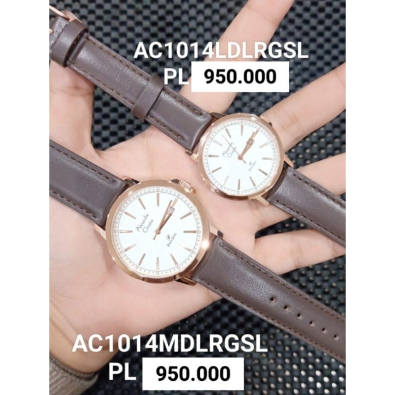 Alexandre Christie Couple AC1014 Original || AC 1015 LD || AC 1014 md