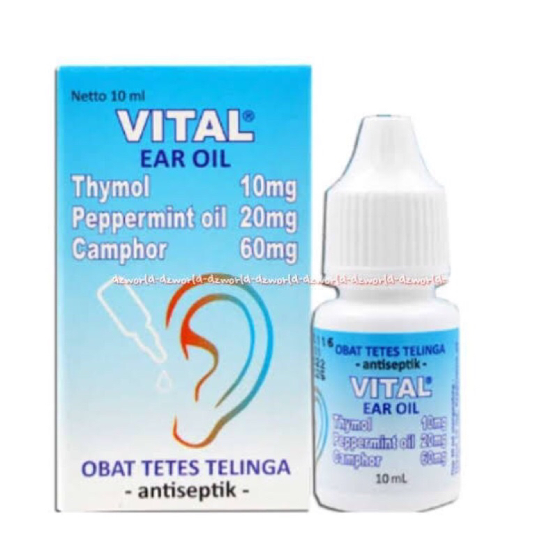 Vital Ear Oil / Obat Tetes Telinga