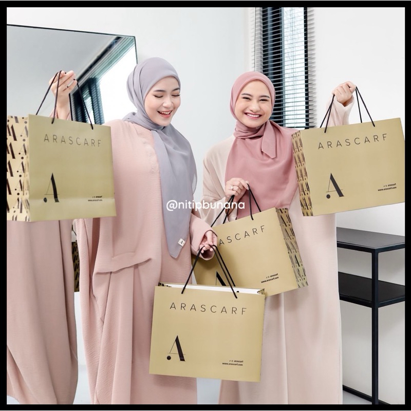 

PAPER BAG / TOTEBAG ARASCARF