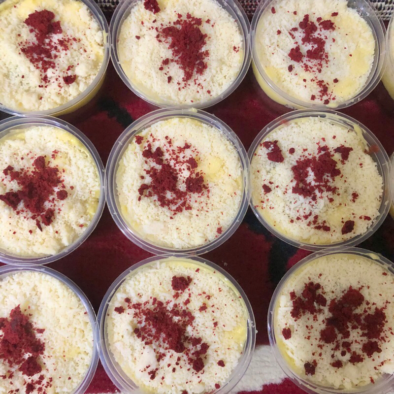 

Red velvet cheese cake (Instan, min 3 order)