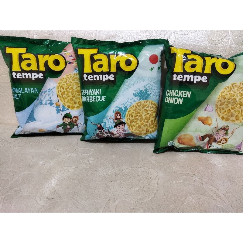 

TARO TEMPE ALL VARIANT 55 GRAM / TARO KRIPIK TEMPE / TARO TEMPE / KERIPIK TEMPE TARO / TARO SNACK / TARO