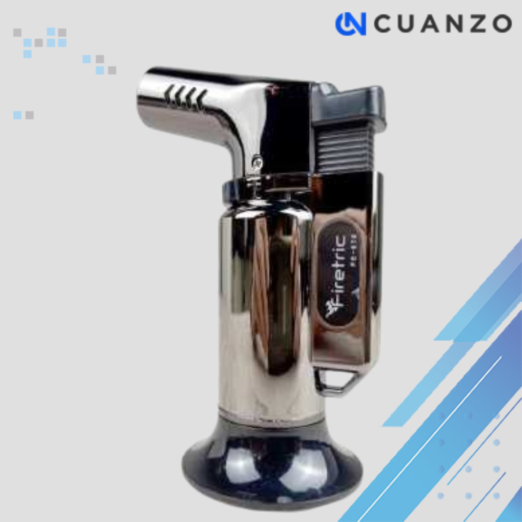 Korek Api Mini Gas Butane Turbo Torch Jet 3 Windproof / Kepala Flame Gun Korek Api Gas Butane Torch 