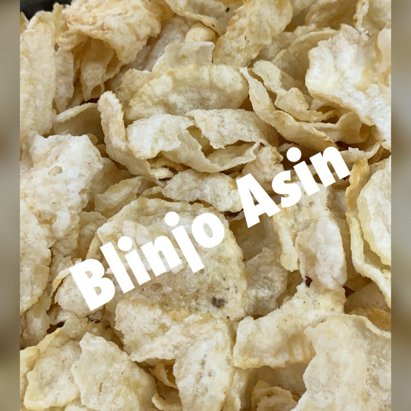 

KERIPIK KRIPIK Blinjo / Melinjo Ori / Asin