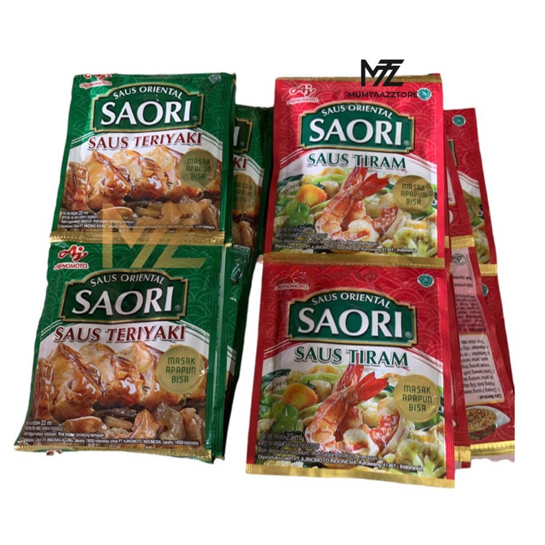 

Terlaris MUMTAAZZTORE AJINOMOTO Saori Tiram Teriyaki 1 Sachet